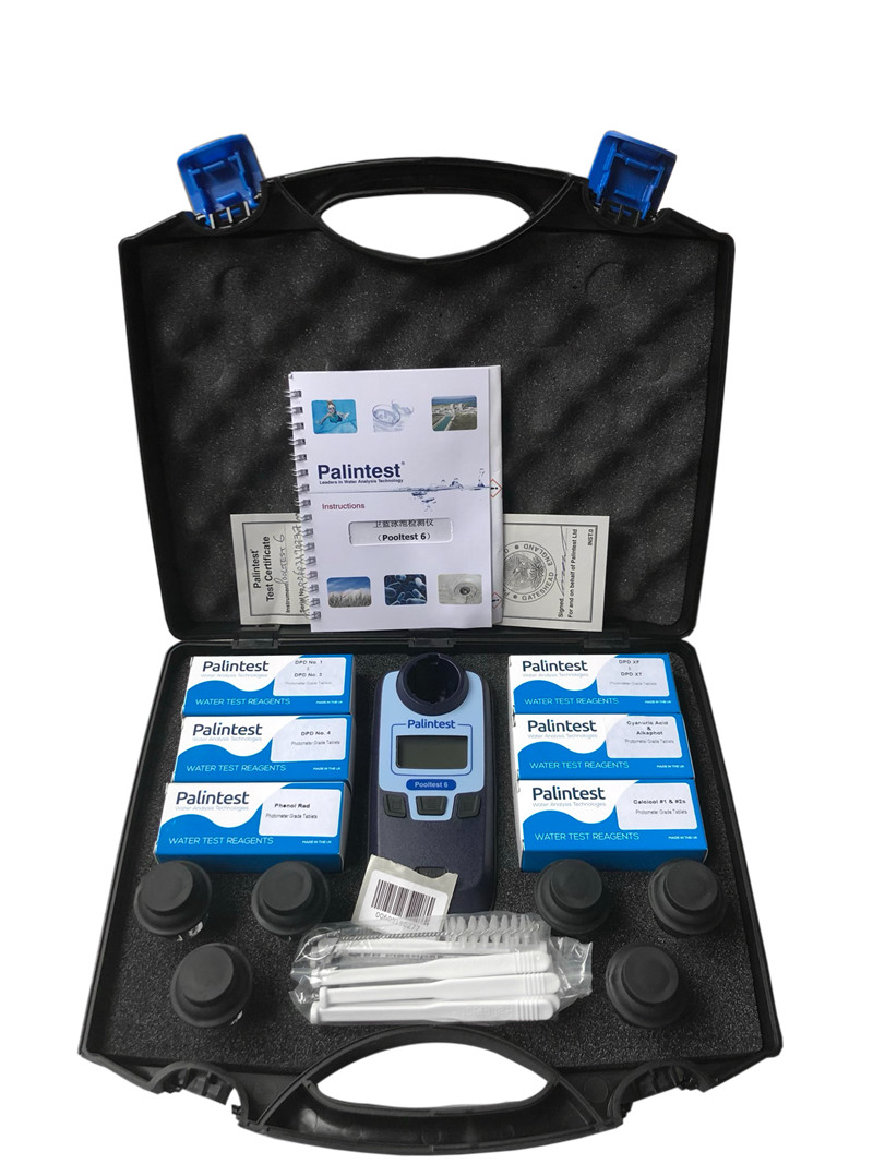 Pooltest6卫蓝泳池检测工程师套件